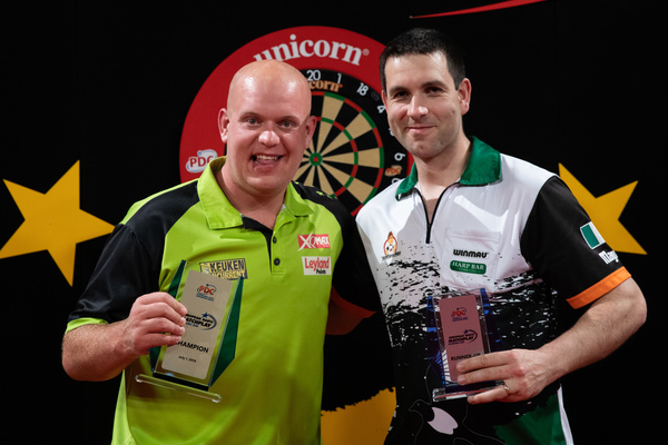 William O'Connor & Steve Lennon Ireland pair at Cup of Darts