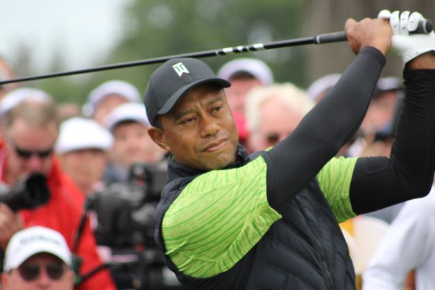 Tiger Woods at Adare