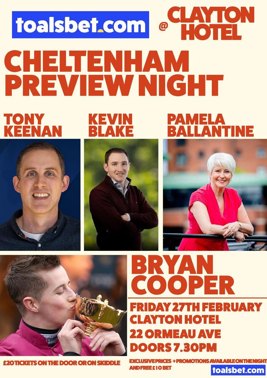 List of Cheltenham Preview nights 2026