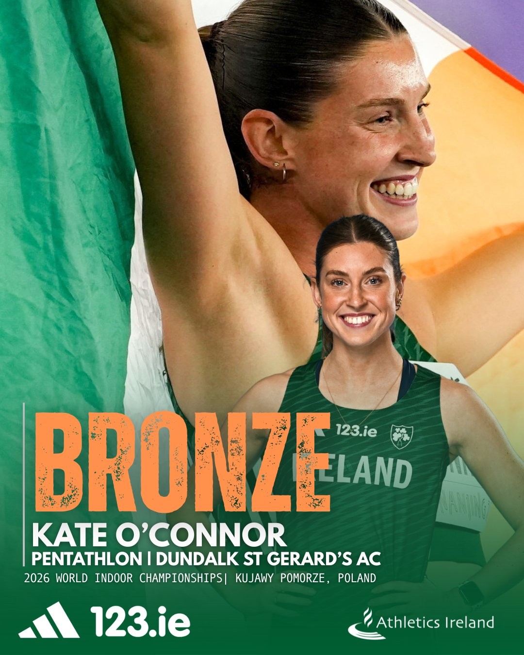 Bronze for Kate O’Connor at World Indoor Championships – SportsNewsIreland SportsNewsIreland Live Scores